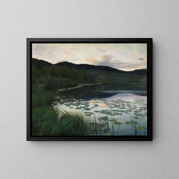 Zomeravond - Kitty Kielland — ingelijst kunstwerk aan de muur