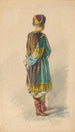 Figure orientale - Klavdy Vasilyevich Lebedev — weergave van het kunstwerk