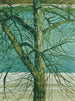 Studie van de bomen aan de Donau - Klemens Brosch — weergave van het kunstwerk