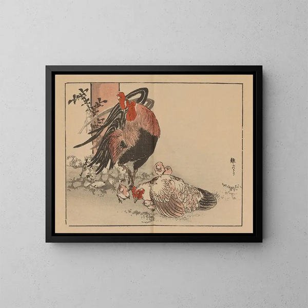 Bairei gafu Pl03 - Kono Bairei — ingelijst kunstwerk aan de muur