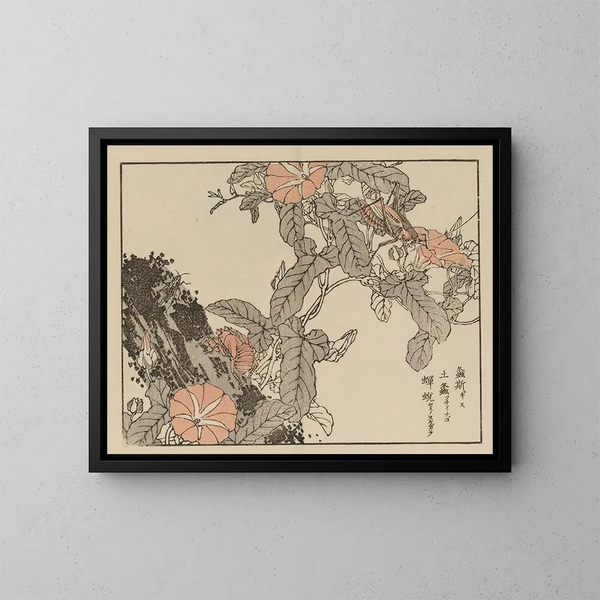 Bairei gafu Pl. 54 - Kono Bairei — ingelijst kunstwerk aan de muur