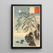 Arashiyama Kyoto - Kobayashi Kiyochika — ingelijst kunstwerk aan de muur