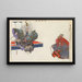 Nogaku zue Pl09 - Kōgyo Tsukioka — framed artwork on a wall