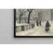 Reproductie van het schilderij Kongens Nytorv, Kopenhagen in de winter - Paul Fischer