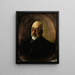Portrait of Stanisław Kierbedź - Konrad Krzyżanowski — framed artwork on a wall