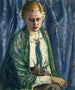 Portret van Alma Koskeli - Konrad Mägi — weergave van het kunstwerk