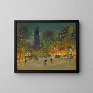Konstantin Alexeevich Korovin - La Tour Saint Jacques.webp