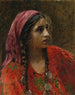 Gitan - Konstantin Egorovich Makovsky — weergave van het kunstwerk