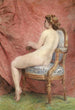 Douces pensées - Konstantin Egorovich Makovsky — weergave van het kunstwerk