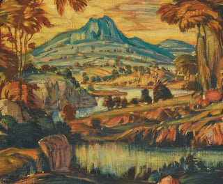 Konstantin Fedorovich Bogaevsky - Fantasy Landscape.webp