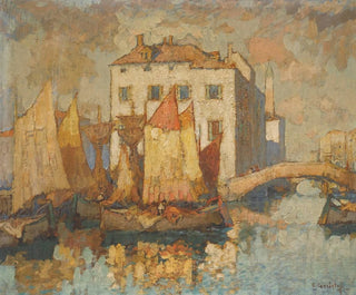 Konstantin Ivanovich Gorbatov - Fisherman In Chioggia.webp