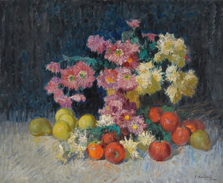 Konstantin Ivanovich Gorbatov - Still Life With Flowers And Fruit.webp
