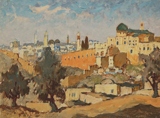 Konstantin Ivanovich Gorbatov - View of Jerusalem from Silwan village.webp