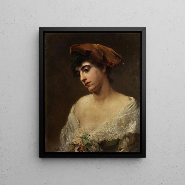Konstantin Makovsky - Portrait of a Young Lady.webp