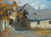 an old courtyard in Sievering - Konstantin Stoitzner — artwork view