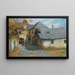 an old courtyard in Sievering - Konstantin Stoitzner — framed artwork on a wall
