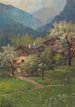 Trees in Bloom Lilacs in Bloom - Konstantin Stoitzner — artwork view