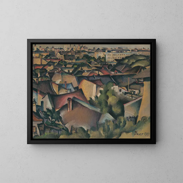 Lentezang - Konstantin Bauer — ingelijst kunstwerk aan de muur