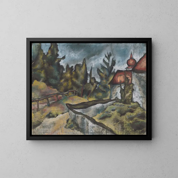 Koi van Kalvria - Konstantin Bauer — ingelijst kunstwerk aan de muur