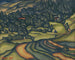 Landschapschilderij - Konstantin Bauer — weergave van het kunstwerk