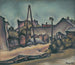 Aan de rand van Koc - Konstantin Bauer — weergave van het kunstwerk