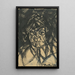 Portrait of a woman - Konstantin Bauer — framed artwork on a wall