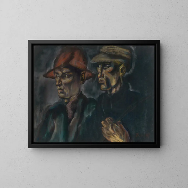 Tulpen - Konstantin Bauer — ingelijst kunstwerk aan de muur
