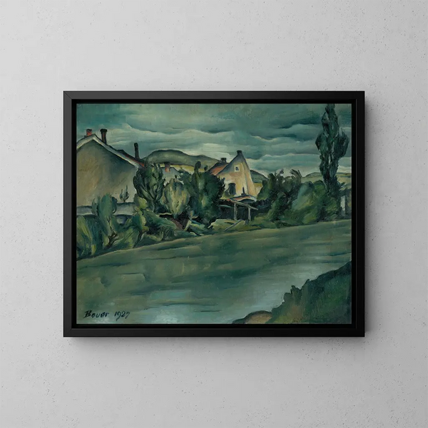 Lijnen van Ahanovsk - Konstantin Bauer — ingelijst kunstwerk aan de muur