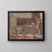 Binnenkamer schilderij - Konstantin Korovin — ingelijst kunstwerk aan de muur