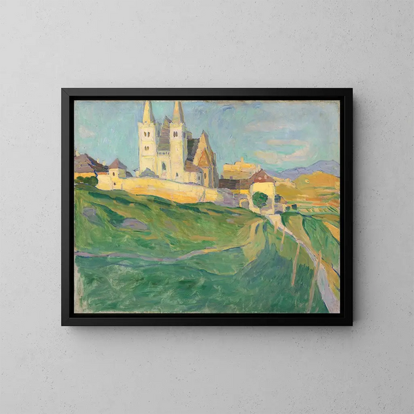 Geheim hoofdstuk - Konstantin Korovin — ingelijst kunstwerk aan de muur
