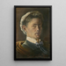 Self-portrait - Konstantin Korovin — framed artwork on a wall