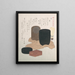 Black Painting - Kubo Shunman — framed artwork on a wall