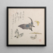 Butterflies - Kubo Shunman — framed artwork on a wall