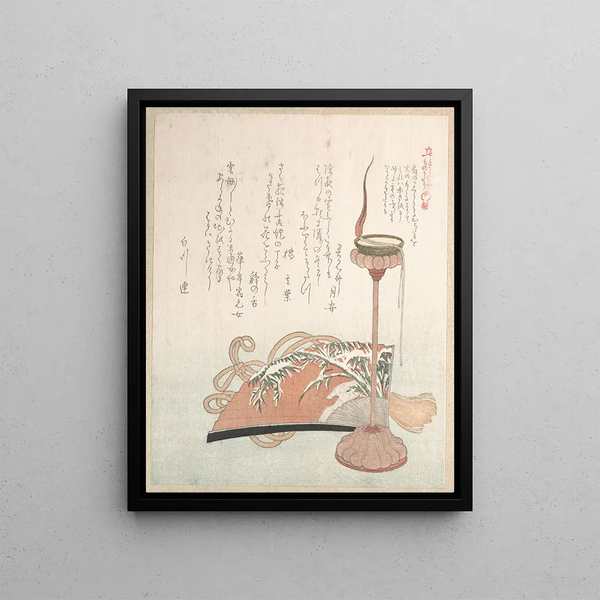 Kubo Shunman - CandleStand and Fan.webp