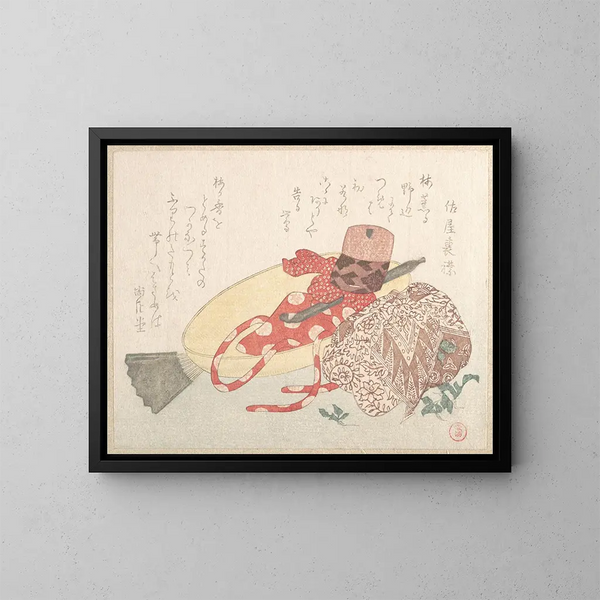 Picknickoutfit - Kubo Shunman — ingelijst kunstwerk aan de muur