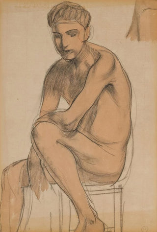 Kuzma PetrovVodkin - Seated boy.webp