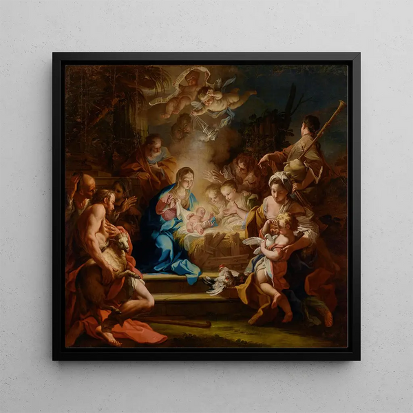 L'Adoration des Bergers - Sebastiano Conca