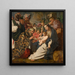 L'Adoration des Mages - Abraham Janssens — framed artwork on a wall