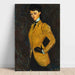 Reproduction of the painting L'Amazone - Amedeo Modigliani