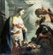 L'Annonciation - Francesco Capella — weergave van het kunstwerk
