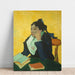 Reproductie van het schilderij L'Arlésienne-schilderij; Madame Joseph-Michel Ginoux (Marie Julien, 1848-1911) - Vincent van Gogh