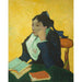 Reproductie van het schilderij L'Arlésienne-schilderij; Madame Joseph-Michel Ginoux (Marie Julien, 1848-1911) - Vincent van Gogh