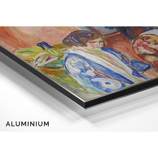 L'Artiste et sa modèle - Edvard Munch | Reproduction Tableau Décoration murale affiche copie