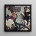 L'Artiste et son modèle - Dean Cornwell — ingelijst kunstwerk aan de muur