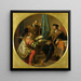 L'Empereur Karel V en Koning François I in Pavia 1525 - Karl von Blaas — ingelijst kunstwerk aan de muur