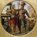 Reproductie van het schilderij L'Empereur Maximilien Ier et Georg von Frundsberg - Karl von Blaas