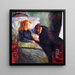 L'Enfant malade - Edvard Munch — ingelijst kunstwerk aan de muur