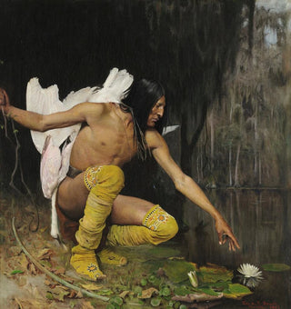 L'Indien et le lys - George de Forest Brush