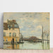 Reproductie van het schilderij L'Overstroming in Port-Marly - Alfred Sisley