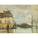 Reproductie van het schilderij L'Overstroming in Port-Marly - Alfred Sisley